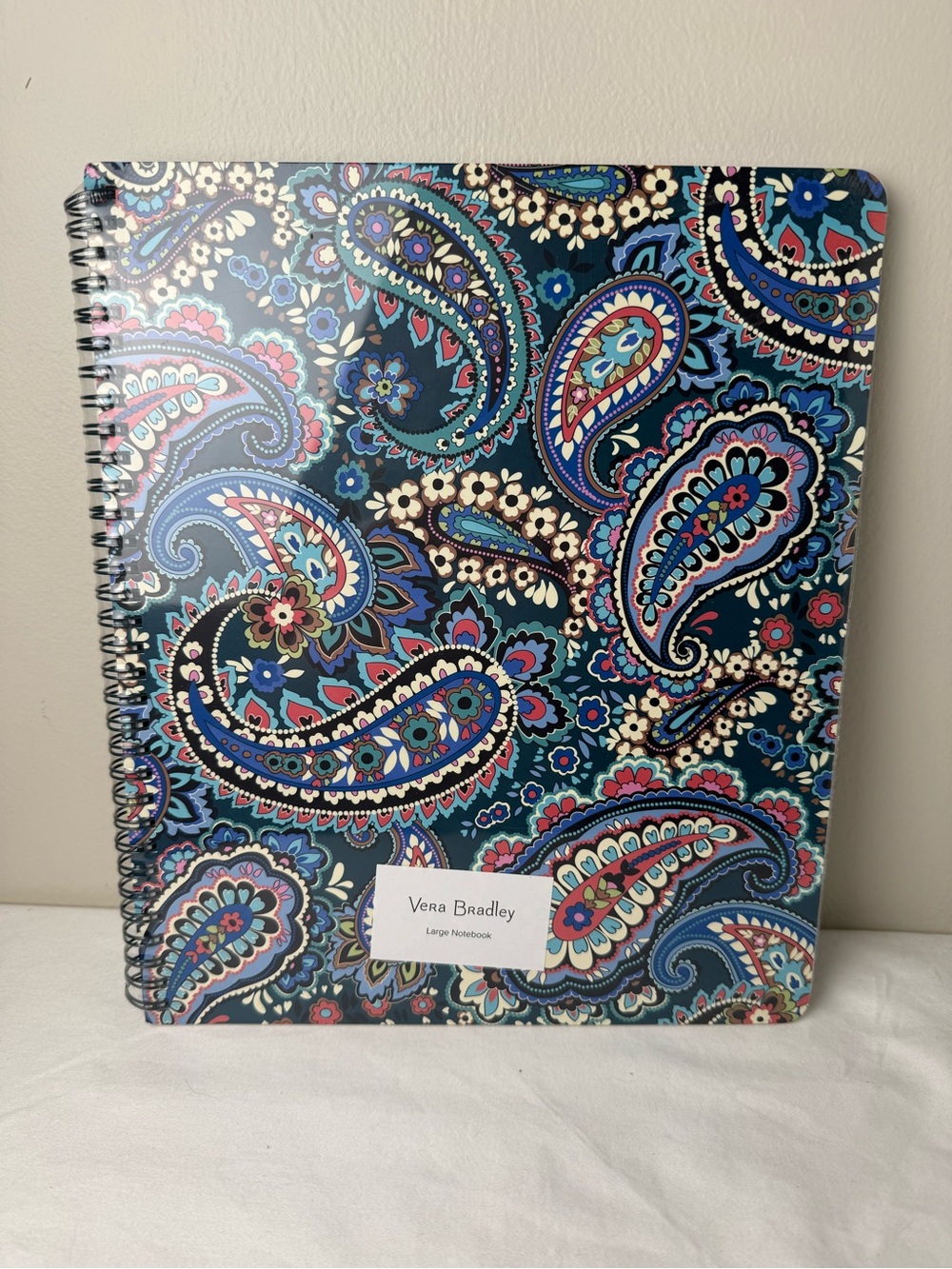 NWT Vera Bradley Haymarket Paisley Jewel Large Notebook New